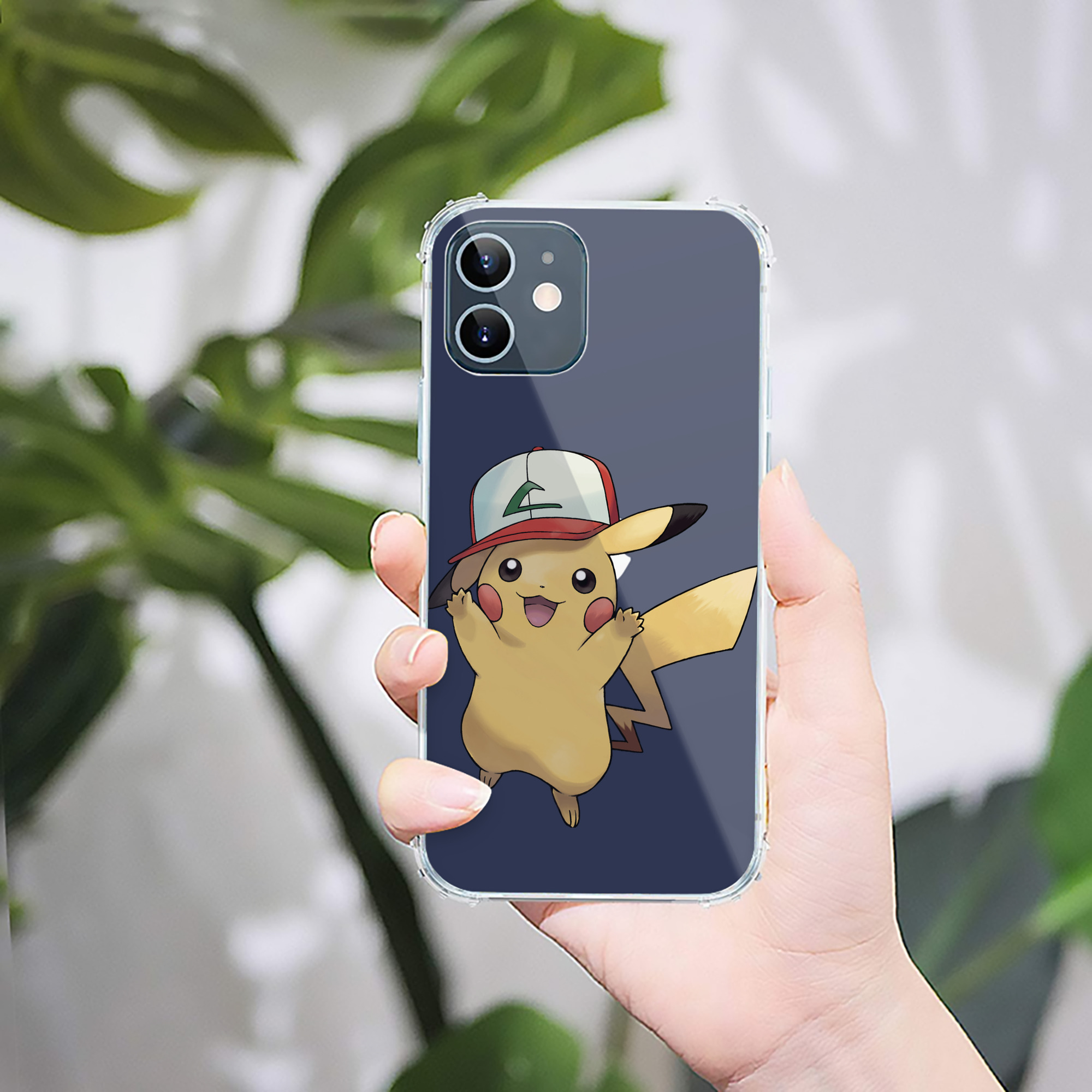 （画像用） ポケットモンスター Pokémon 【iPhone 12シリーズ対応】透明スマホケース（クリアソフトケース）